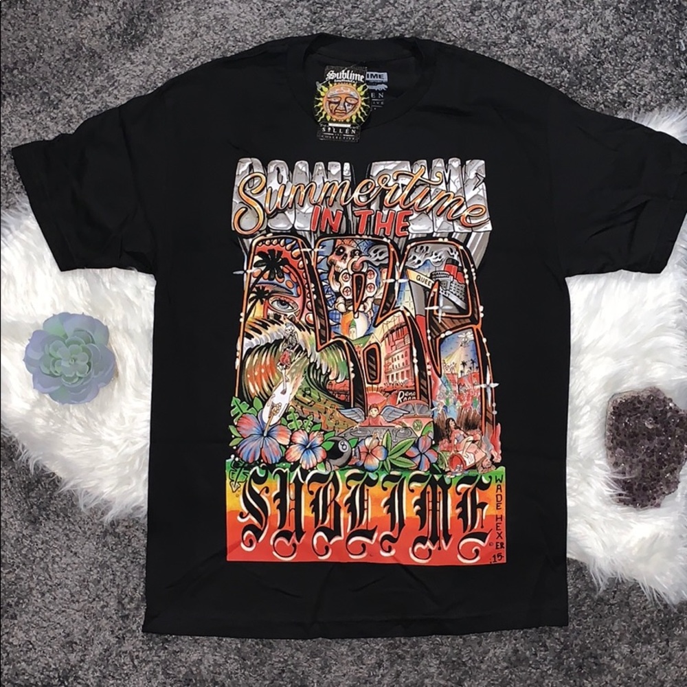 SOLD on MERC Sublime Sullen Art Collection Shirt